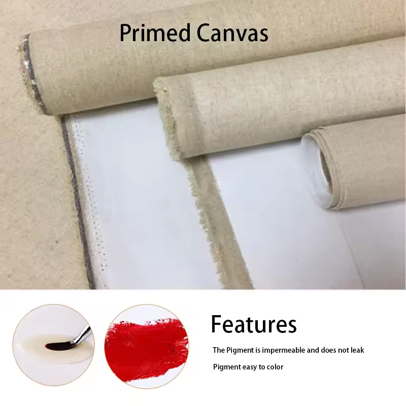 Hot Sale Painting Canvas 380g Cotton Canvas Roll For Oil Painting