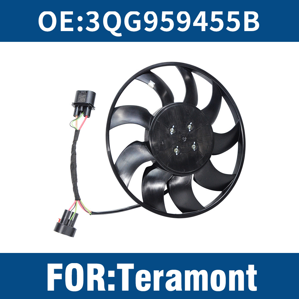 Universal electric motor cooling fan blade cooling fan For VW Teramont 3QG959455B Cooling systems