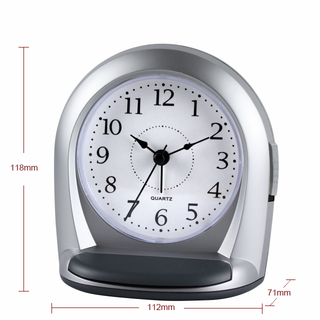 iMSH BM12302Quartz analog clock table LED backlight alarm clocks wecker despertador bedside LED custom analogue alarm clock