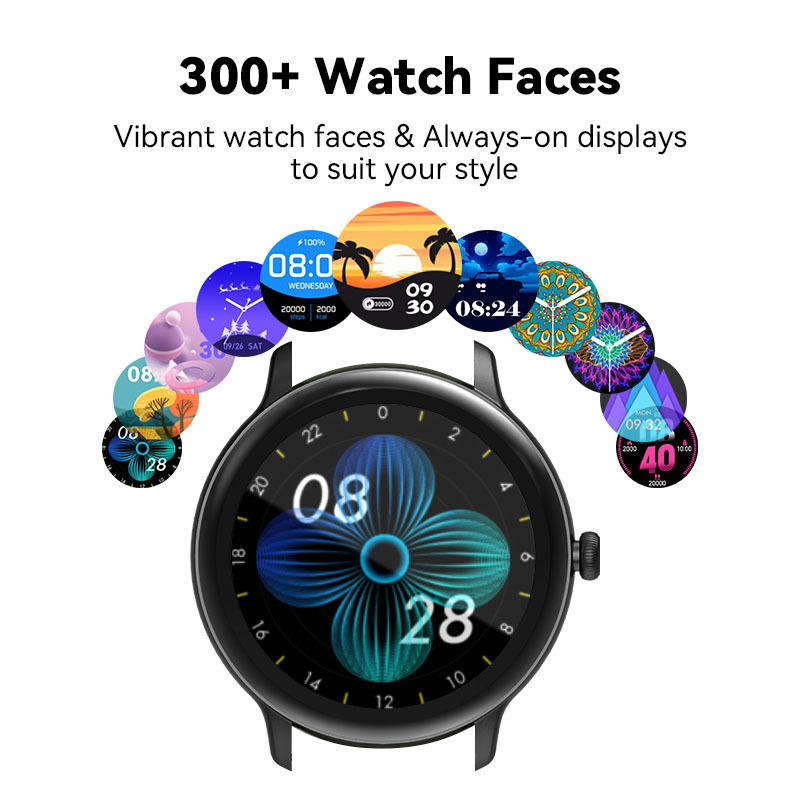 Maxtop Wholesale Oem Men Women Wearable Devices Ce Rohs Ip67 Waterproof Slider Smartwatch Round Screen 2023 Smart Watch