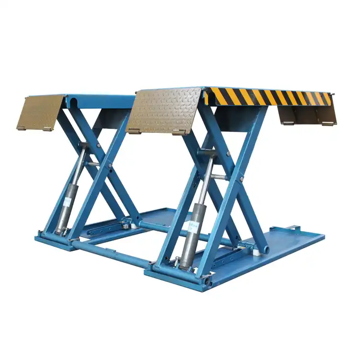 CE custom car lifting Machine 1.4m 4 cylinder car scissor lift