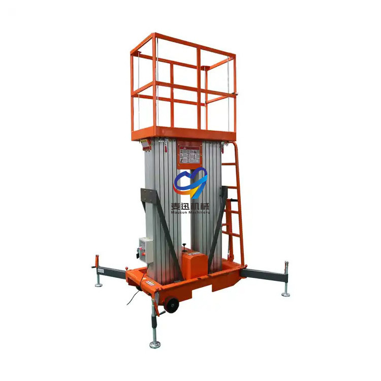 scissor lift elevating work platform 4m 6m 8m 10m scissor lift outriggers