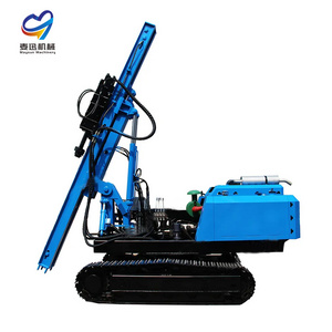 Gas Powered Fence Pile Driver Handheld Guardrail Gasoline petrol Post Driver mini excavator pile driver