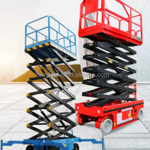 10 m 20 m Aerial Work electric hydraulic platform  desktop elevator  self Mini scissor elevator lift Diesel Tracked Scissor Lift