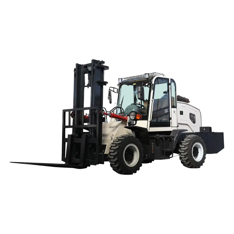 Skid Steer Loader Solid Tires With Rim Full Hydraulic Front Loader Construction Machine Lonking Wheel Loader