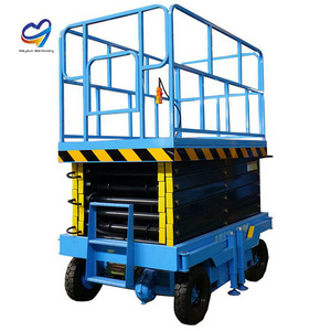 High Quality 14Meter Scissor Lift Scaffolding 500kg Hydraulic Electric Lift Mobile Lift Platform