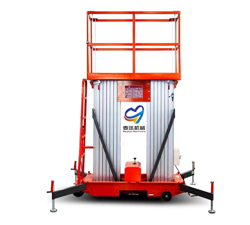 scissor lift elevating work platform 4m 6m 8m 10m scissor lift outriggers