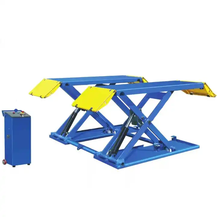 CE custom car lifting Machine 1.4m 4 cylinder car scissor lift