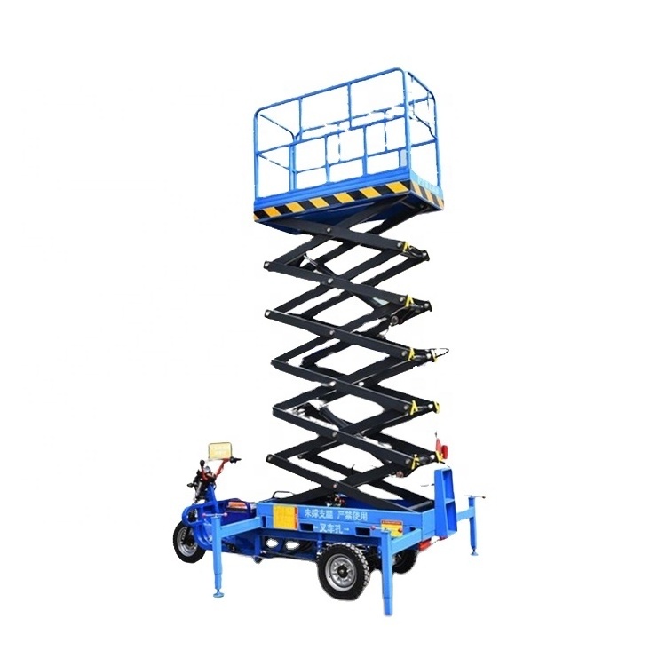 Lifts Platform Tricycle Aerial Lift Scissor Lift Platform 10m Elevating Work Platform