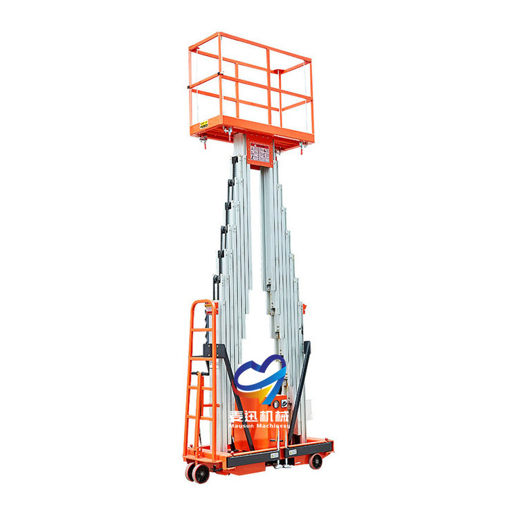 scissor lift elevating work platform 4m 6m 8m 10m scissor lift outriggers