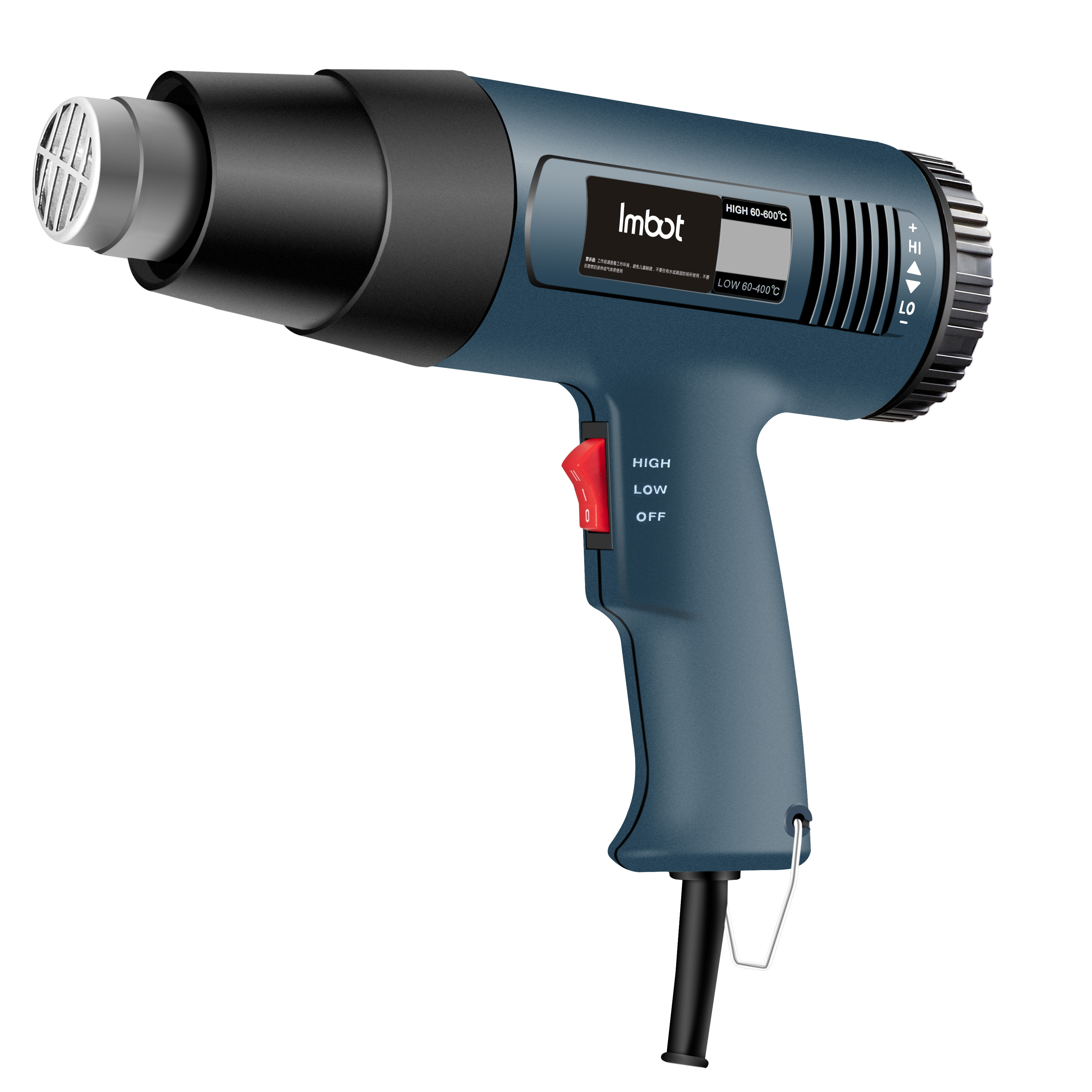 IMBOT 1600W Digital display Temperature Adjustable Hot Air Gun mini electric portable industrial heat gun