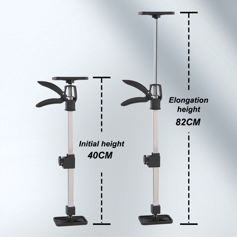 400-820MM Adjustable Quick Telescopic Support Rod For Cabinet Drywall Jack Cargo Bars Basin