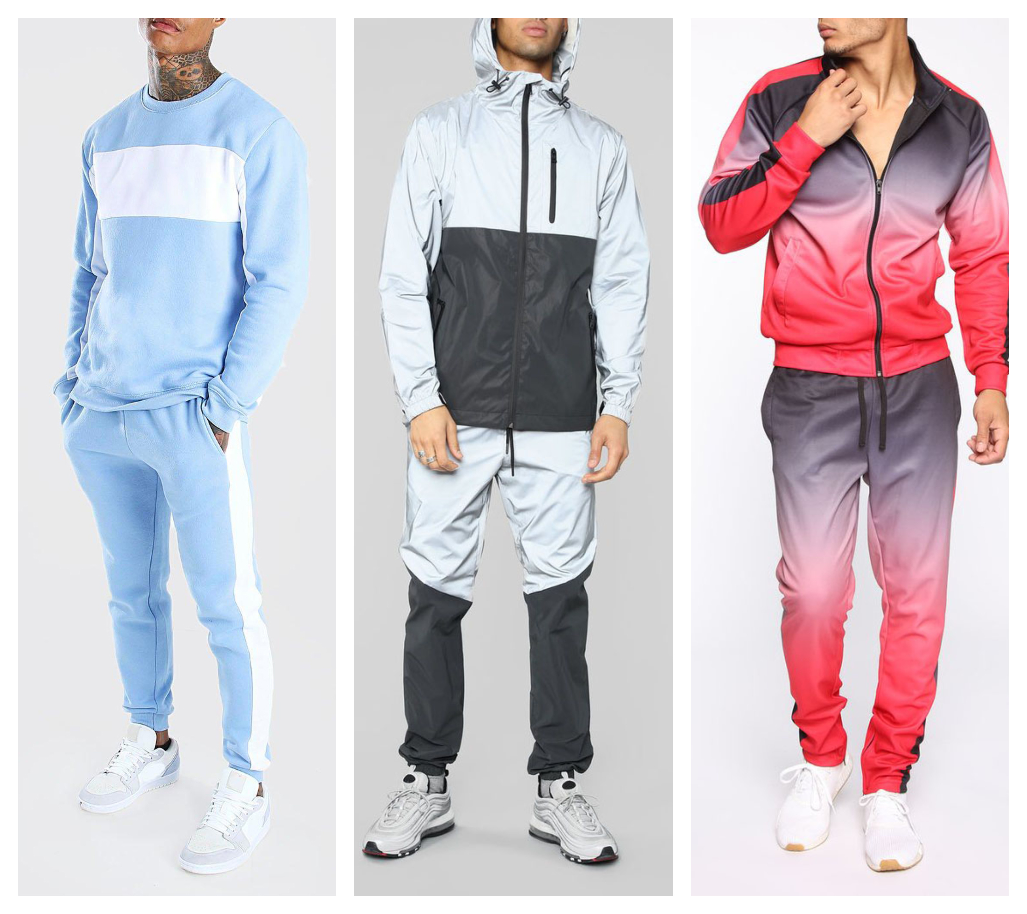 Custom Acid Wash Tracksuit Cotton Jogging Suit Embroidery Sweat Suit Flared Sweatpants And Hoodies Set Distressed Sweatsuits Men