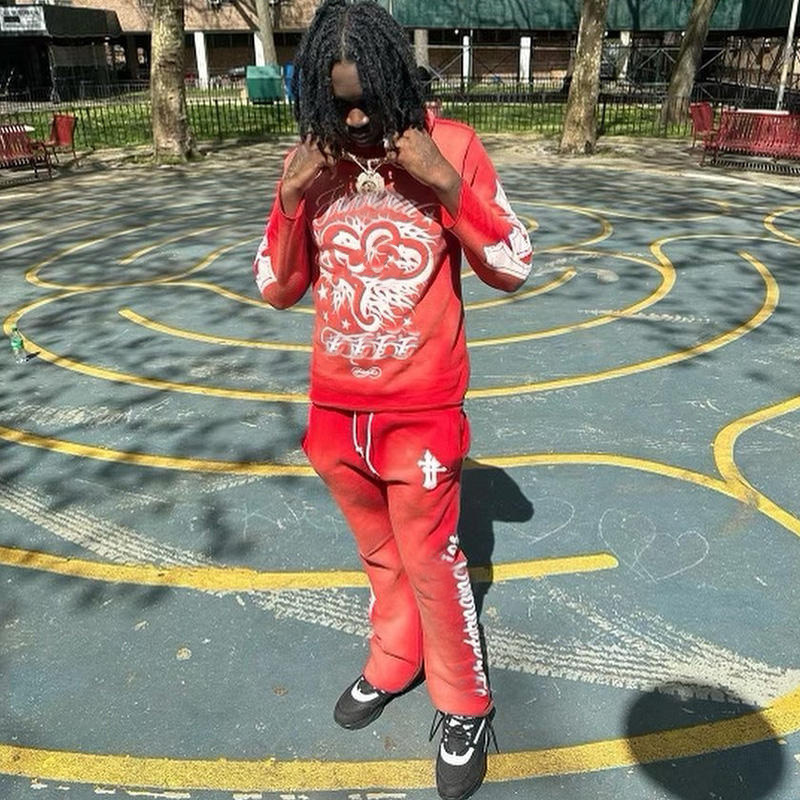 Latest Custom Puff Foem Printing French Terry Unisex Jogger Two Pieces Summer Hoodies Suits And Shorts Set Tracksuit Sweatsuits