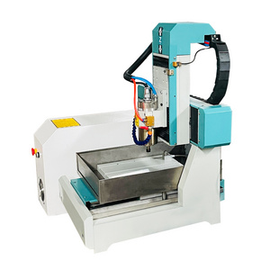 China Wood Metal Jade Acrylic Carving Waterjet 3030 4040 6060 Mini Cnc Wood Router 3 axis 4axis machine