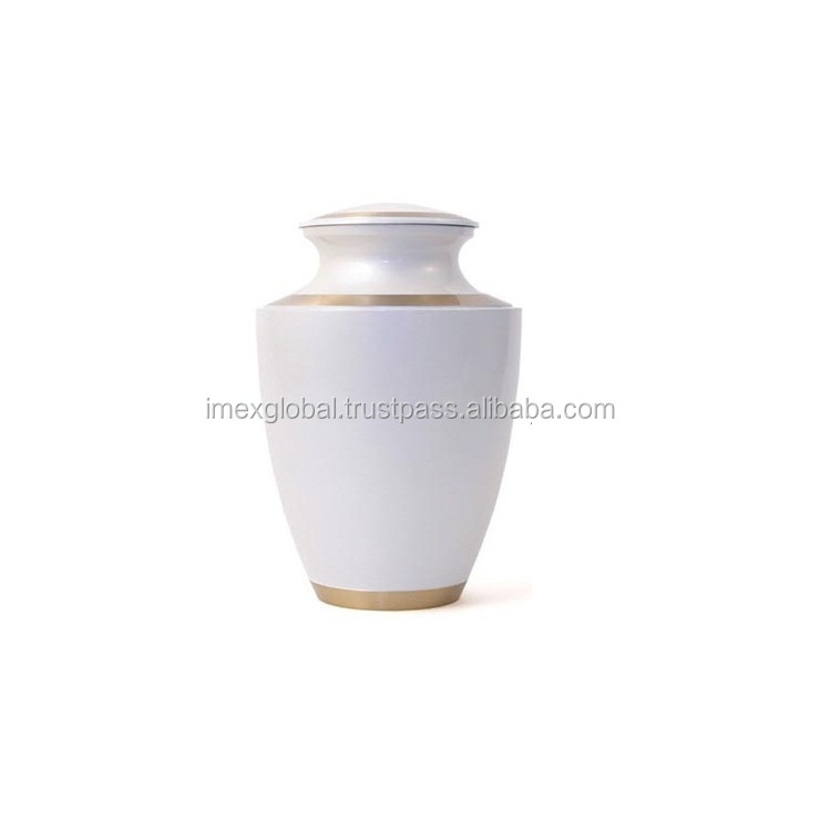 wholesale sublimation white jar urn for human ashes adult pet memorial ceramic urn pet cremation ashes pet urn