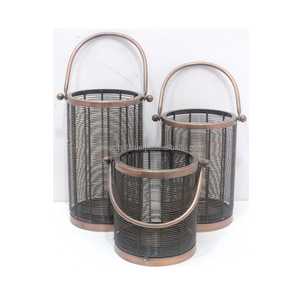 Copper Antique Finishes Hurricane Candle Lantern High Quality And Best Manufacturing In Cheap Price