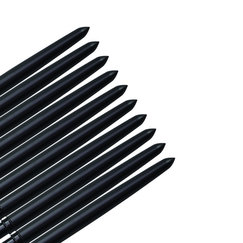 Private labelMatte Black 10 Pcs Set Nail Art Paint Pen  Oval & Flat UV Gel nail Brush Nail Art Design Brushes