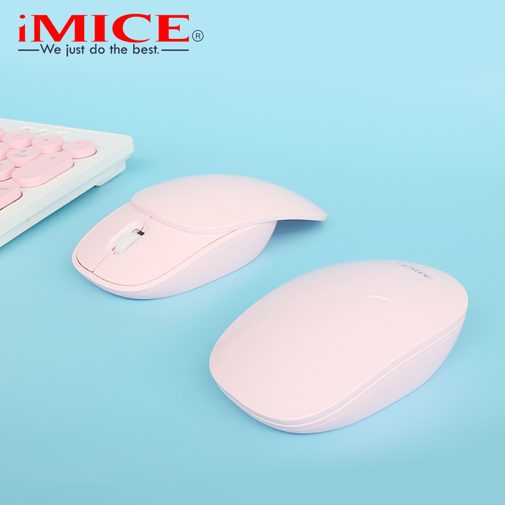 iMICE E1100 Slider Gift Wireless Optical Mouse with 2.4G receiver and beautiful design