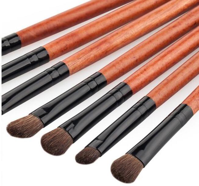 Cosmetic Tool Hot Sale Vegan Synthetic Eye Brush Set Smudge Eyeshadow Blending Eyebrow Eyeliner Concealer Brush Makeup Brushes