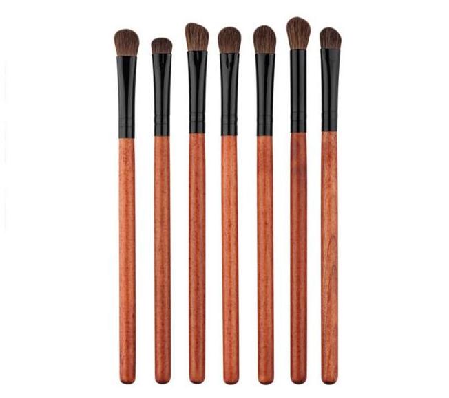 Cosmetic Tool Hot Sale Vegan Synthetic Eye Brush Set Smudge Eyeshadow Blending Eyebrow Eyeliner Concealer Brush Makeup Brushes