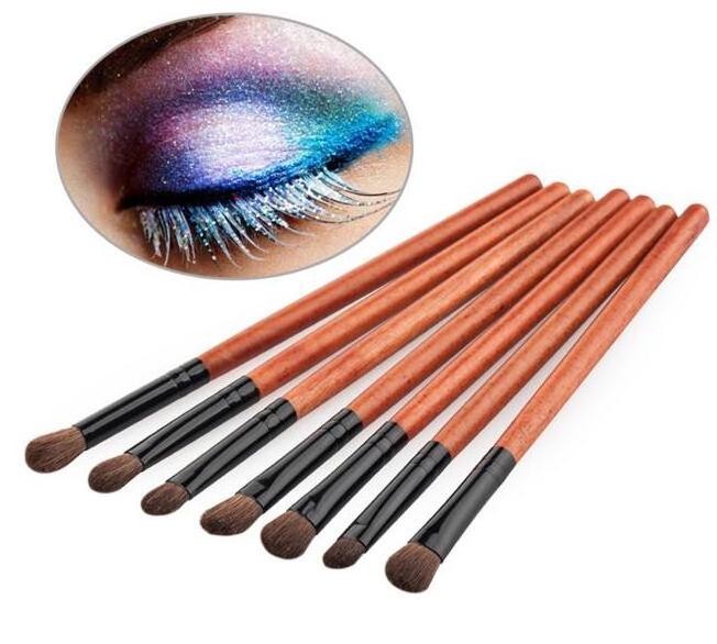 Cosmetic Tool Hot Sale Vegan Synthetic Eye Brush Set Smudge Eyeshadow Blending Eyebrow Eyeliner Concealer Brush Makeup Brushes