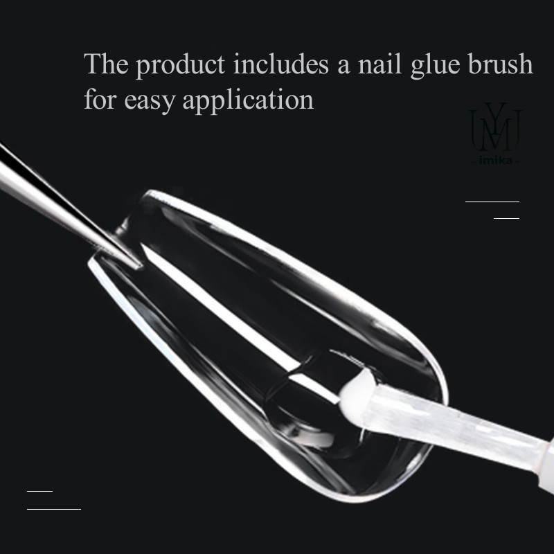 Factory Manufacture Nails Long Lasting Super Strong Nail Glue For Nail Tips with Bond Brush