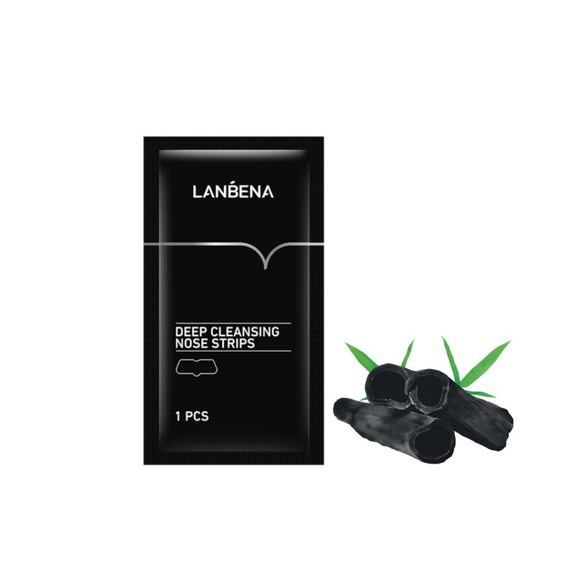 Natural Bamboo Charcoal Deep Cleaning Nose Dirt Oil Control Brightening Pore Bamboo Charcoal Blackhead Nose Strips