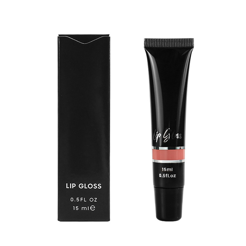 No logo Custom logo 100% Natural Makeup Shine Lip Gloss Balm Moisturizing Lip Shine for Women