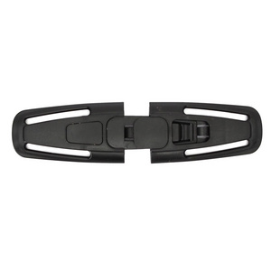 Car Seat Chest Harness Lock Chest Clip Car Baby Safety Seat Strap Belt Buckle Latch Black Nylon PA66  Car Safety Accessories