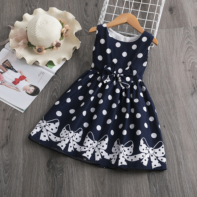 Cute Girls Dress New Summer Girls Dresses Fancy Flower Princess Dress Toddler Tutu Baby Girls Tulle Casual Wear 3 8Y Daily