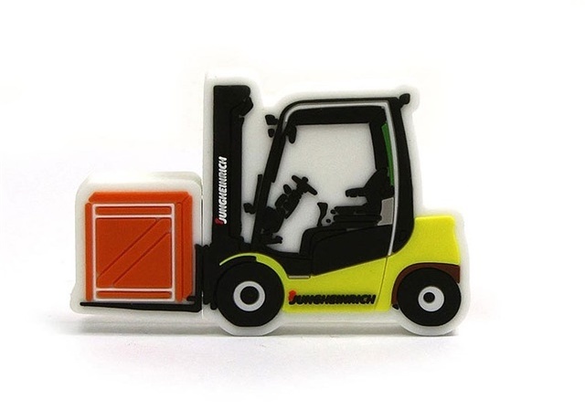 Forklift truck model USB Flash Drive creative pen drive car memory stick 8gb 3D forklift USB Drive