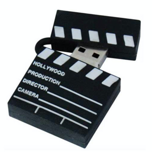 custom made movie clapper usb for promotional gift