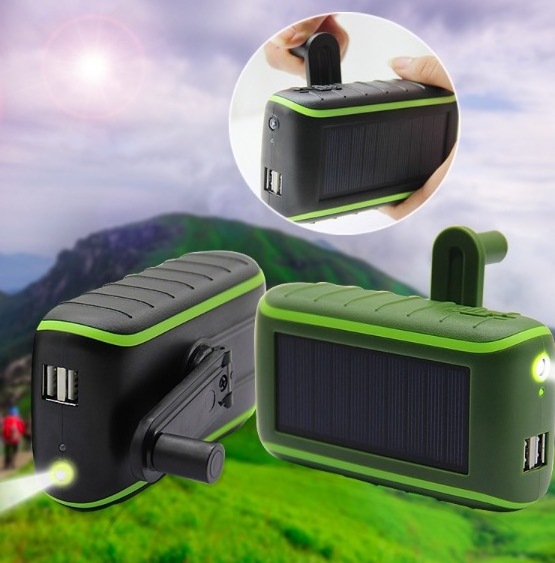 hand crank power charger solar