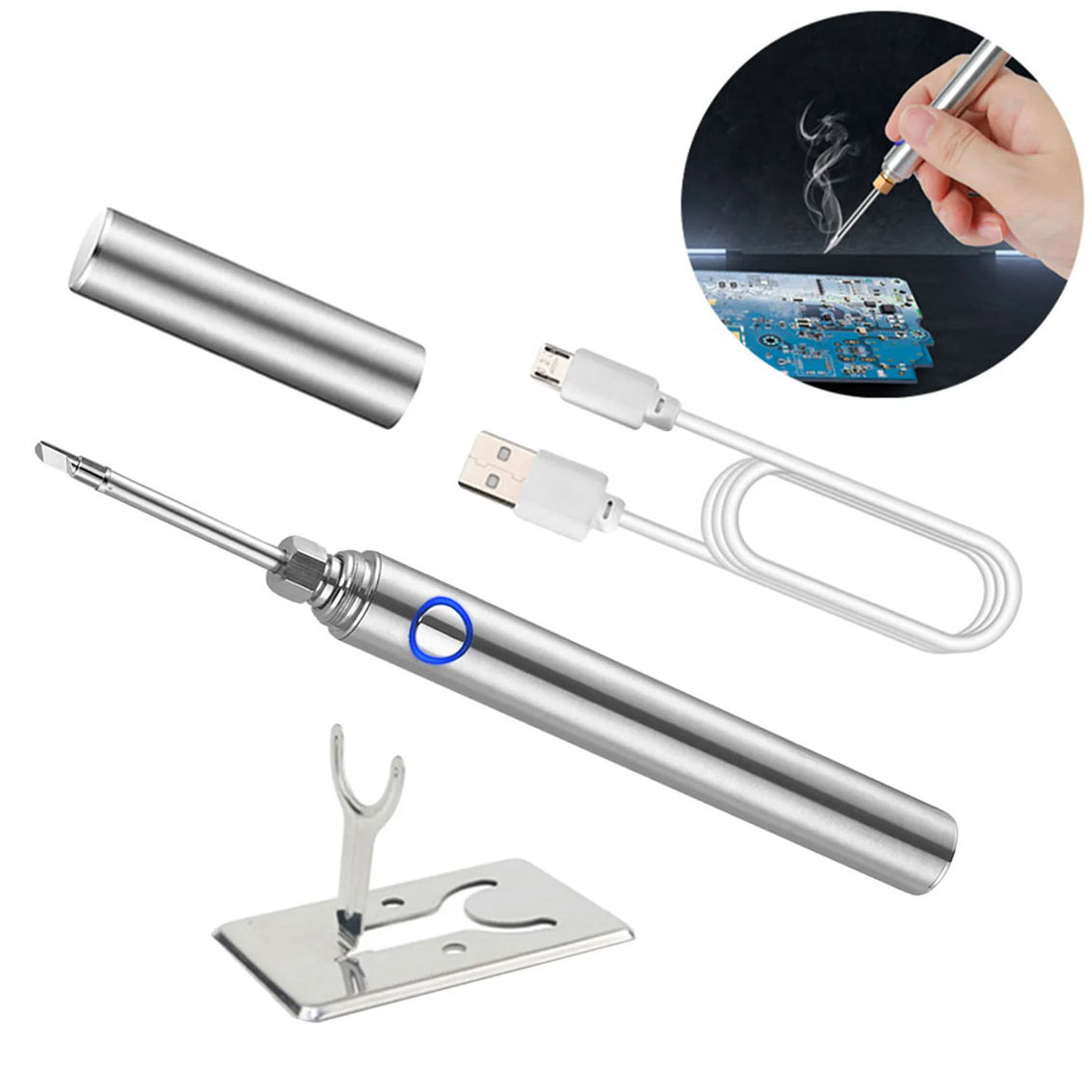 Portable Tape Remover Hair Extensions Lightweight Easy To Carry And Store Usb Charging Stainless Steel Low MOQ