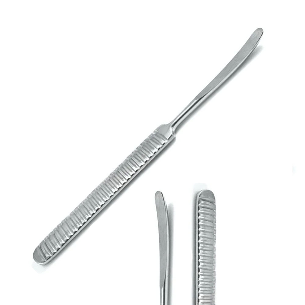 Chiropody Podiatry Instruments Set 2-piece Nail Filer, Elevator & Scalpel Handle #3 - Premium Stainless Steel Tools