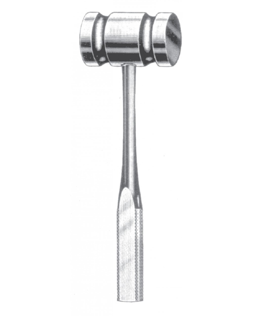 Bone Mallet Stainless Steel Orthopedic Surgical Instruments 7.5 Mead Mallet Hard Bone Lifting Hammer