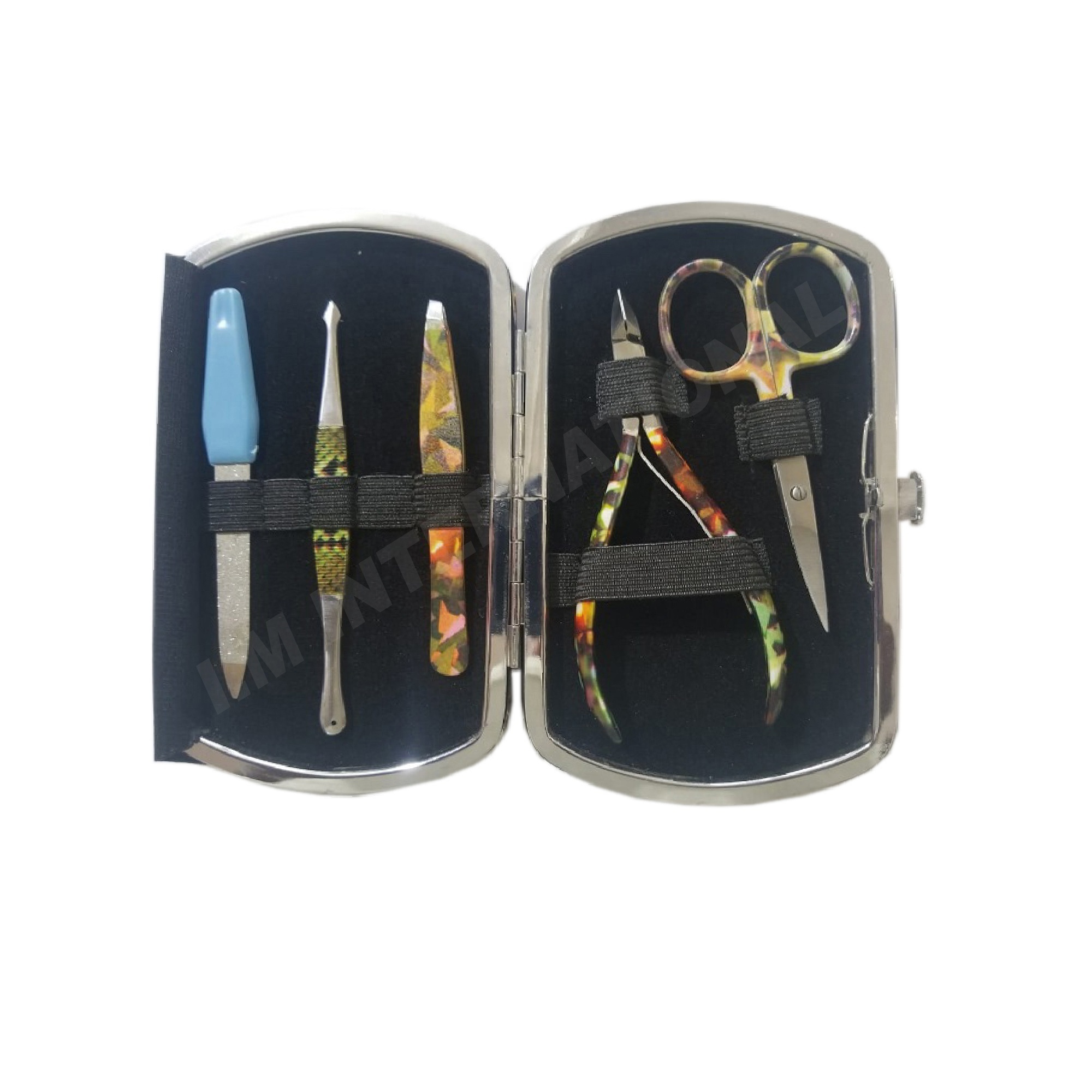 Personal nail care custom manicure pedicure kit beauty instruments professional manicure & pedicure kit