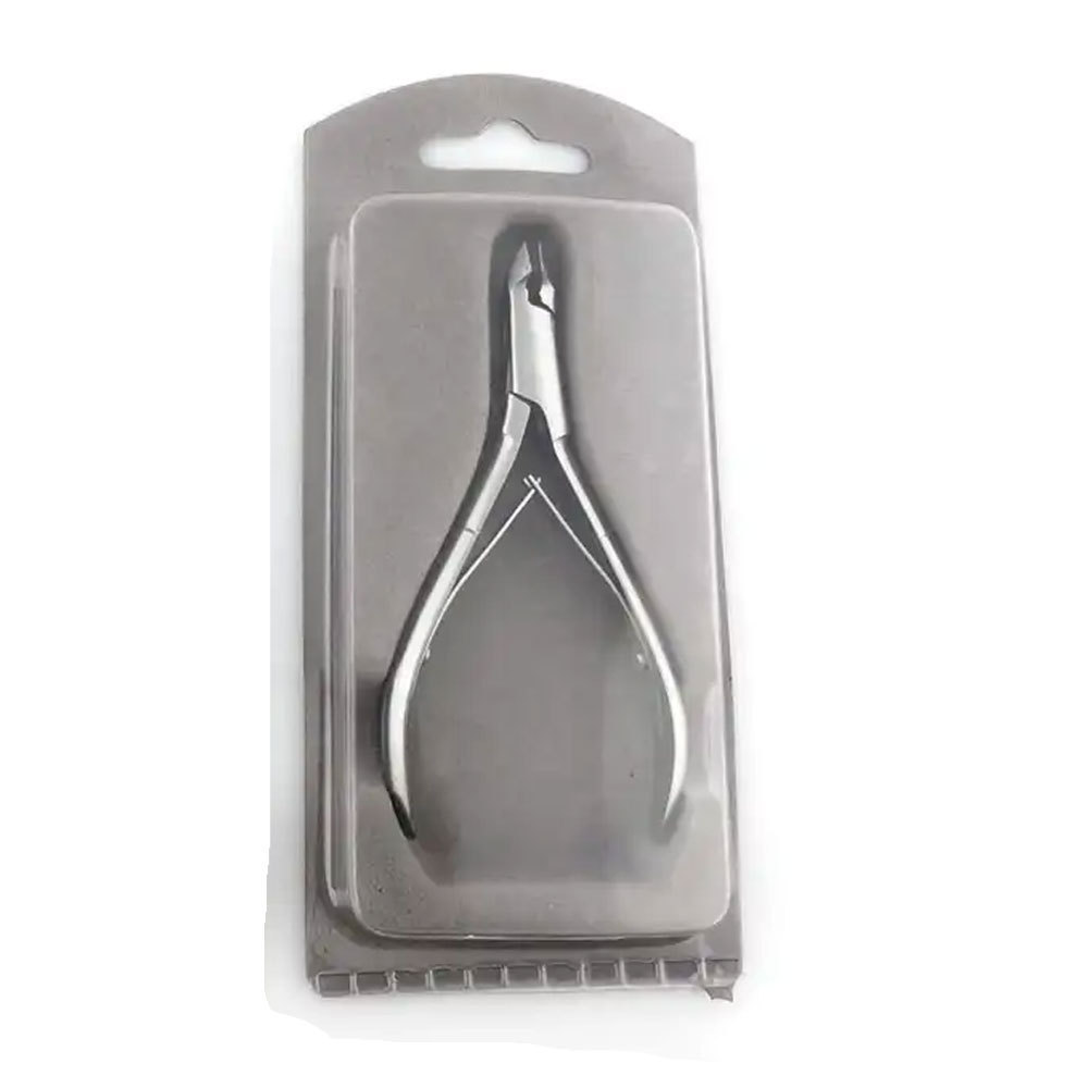 Precision Cuticle Nippers - Stainless Steel, Screw Joint, Double Spring, Sharp Cutting, 5mm Jaw - Nail Care Essential