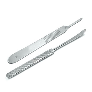 Chiropody Podiatry Instruments Set 2-piece Nail Filer, Elevator & Scalpel Handle #3 - Premium Stainless Steel Tools