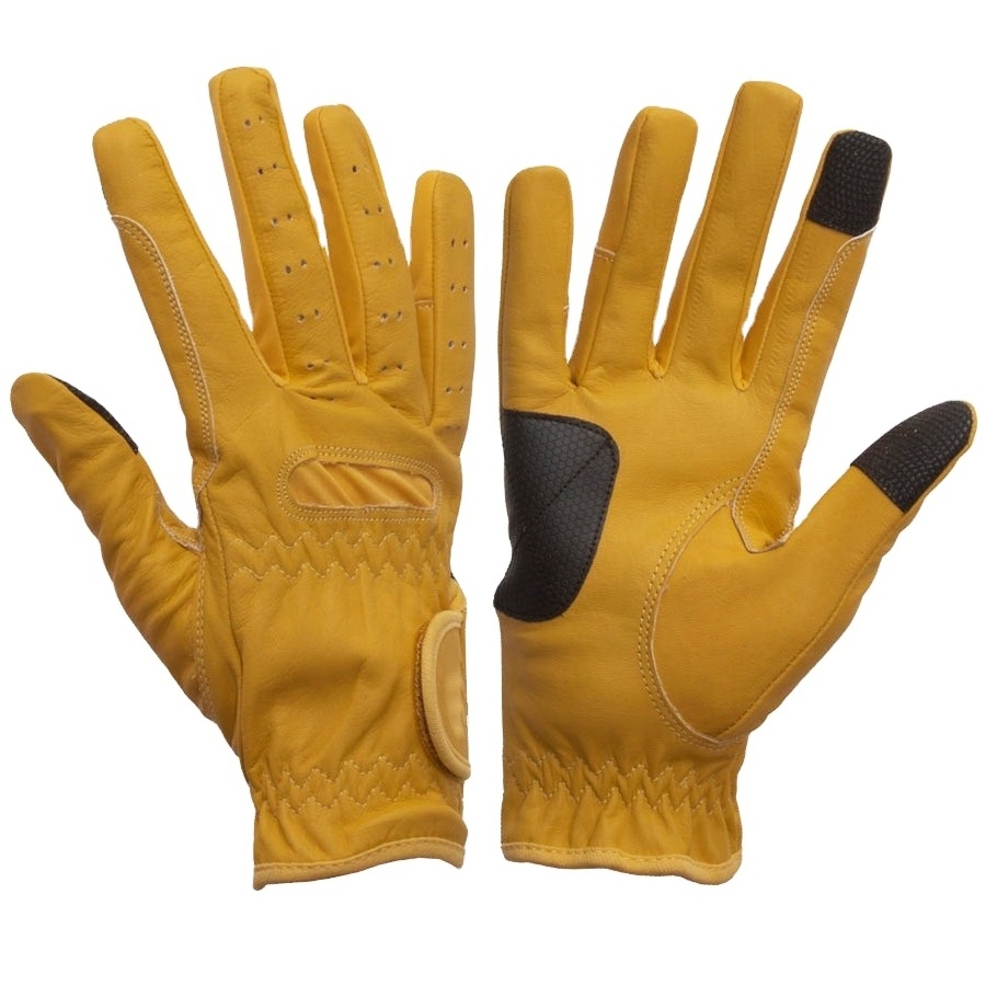 Good Selling Specially Designed Comfy Soft Leather Customized Hot Product Horse Riding Gloves