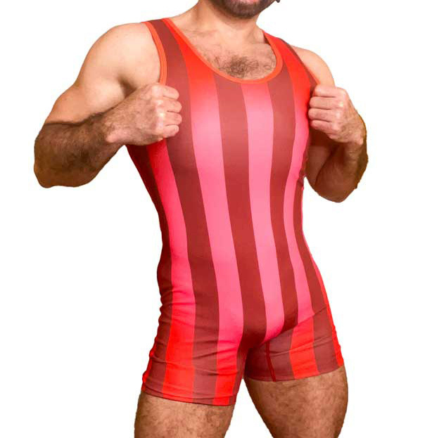 Men Heavyweight Polyester Wrestling Singlet Wholesale Wrestling Singlets One Piece Tops Customize Wrestling Singlet Uniform