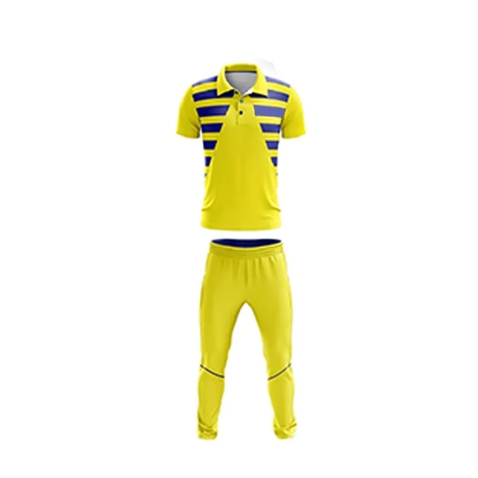 Sublimated new design cricket uniform sets Sublimated new design cricket uniform sets