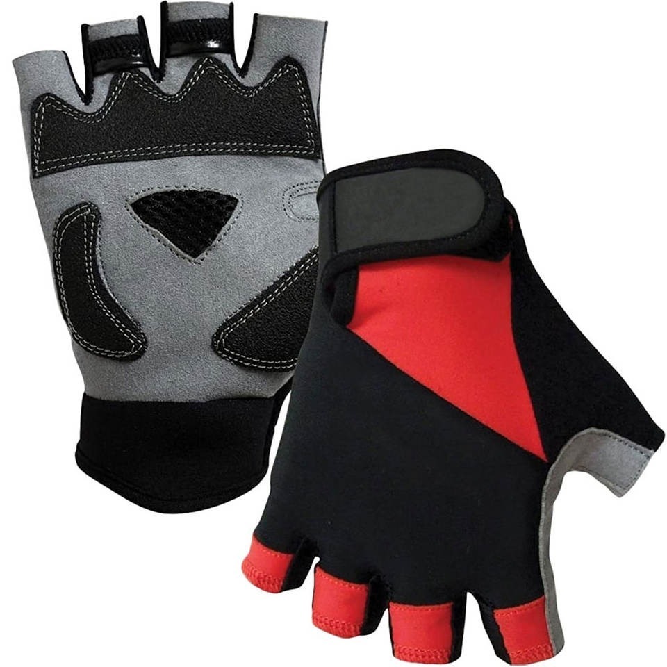 Top Quality Design Gaelic Gloves Manufacturer Touch Screen Sports Hurling Half Finger Gloves