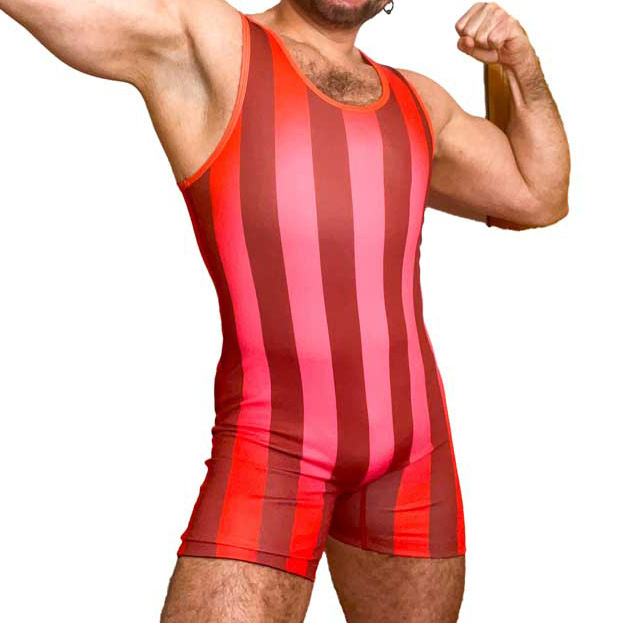 Men Heavyweight Polyester Wrestling Singlet Wholesale Wrestling Singlets One Piece Tops Customize Wrestling Singlet Uniform