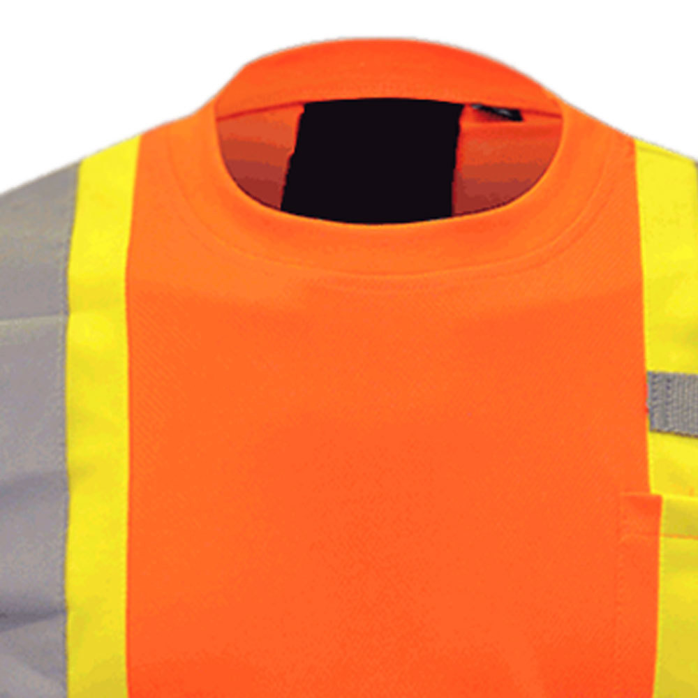 Tape Feature Hi Vis Shirt Made Of Polyester Fabric Cheap Strap Custom Logo Color High Quality Reflected Strips Security Safety