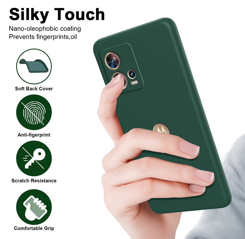 2.2mm Thickness Shockproof TPU Phone Case Liquid Silicone Cell Phone Case For Motorola Moto Edge 30 Fusion