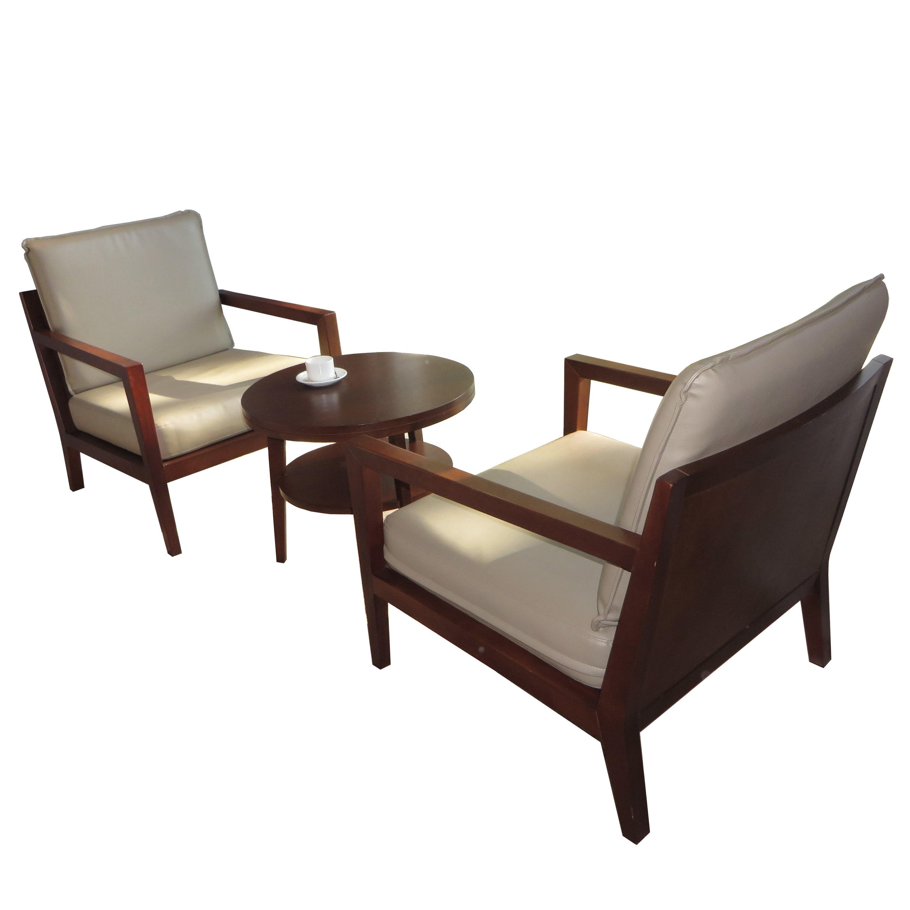 vietnam furniture latest luxury wooden single sofa set