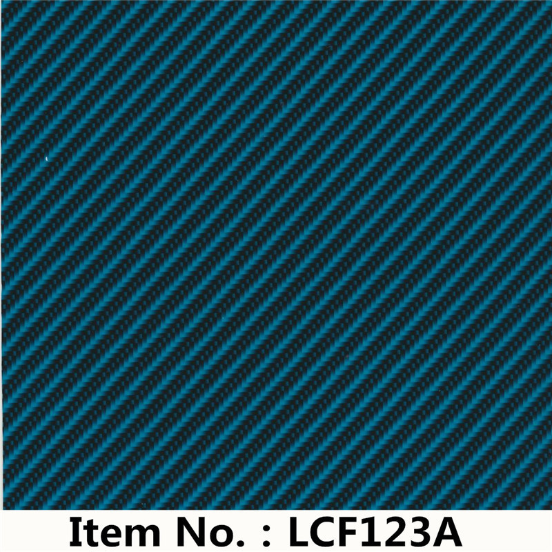 Popular Selling Carbon Fiber LCF123A Hydro Dipping Water Transfer Printing Film for Car Metal and Plastic Surface Treatment