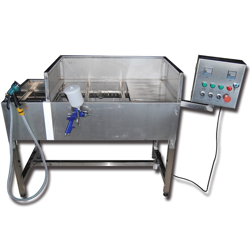 Mini stainless steel manual water transfer printing machine hydro dipping tank Item No.LYH-WTPT062-2